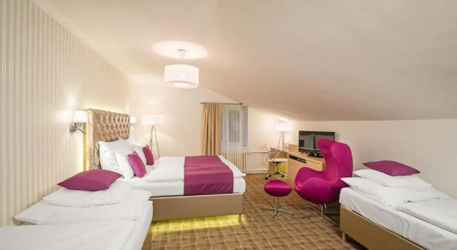 Четырёхместный номер Superior Pytloun Wellness Hotel Harrachov