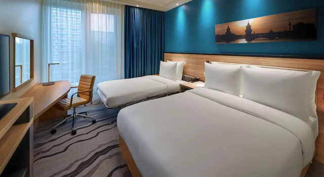 Двухместный номер Family с видом на город Hampton by Hilton Berlin City Centre Alexanderplatz