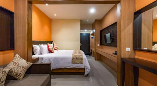 Люкс Deluxe с видом на город AB Hotel Kuta