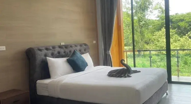 Номер Standard с балконом พบรักรีสอร์ท Pobruk resort