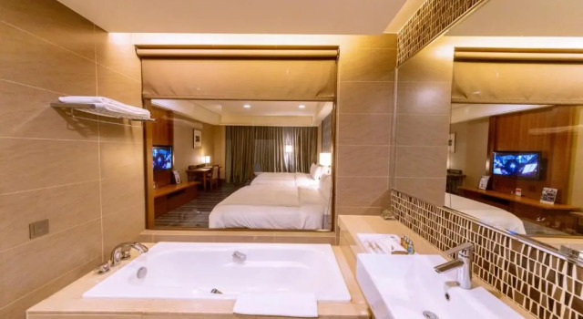 Двухместный номер Superior с видом на город Fullon Hotel Tamsui Fisherman's Wharf