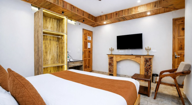 Номер Deluxe The Landour Wood House