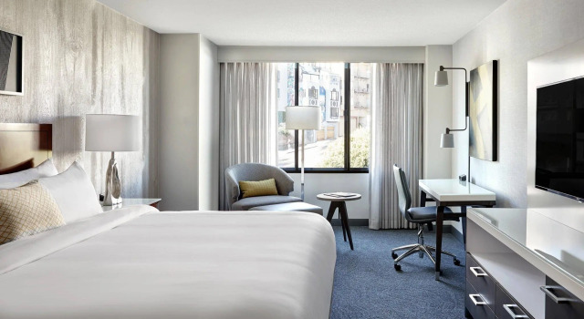 Двухместный номер San Francisco Marriott Fishermans Wharf