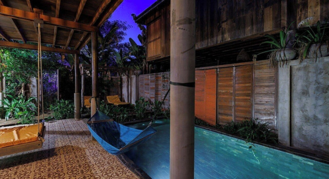 Вилла с 2 комнатами с балконом Dontrei Villa Angkor