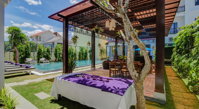 Двухместный номер Deluxe с балконом White Lotus Hotel Hoian