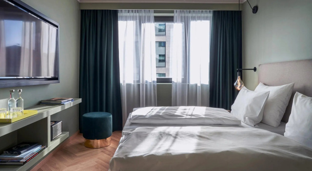 Двухместный номер Comfort Gekko House Frankfurt, a Tribute Portfolio Hotel