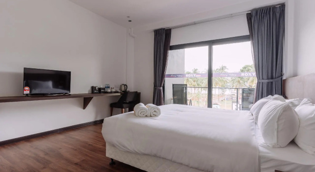 Двухместный номер Deluxe Roxy Sematan Villa & Townhouse