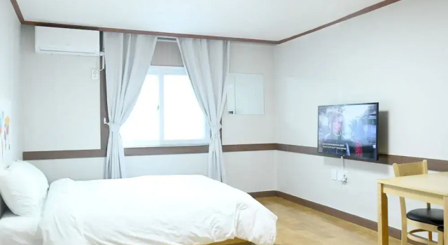 Двухместный номер Deluxe c 1 комнатой Seoraksan Youth Hostel