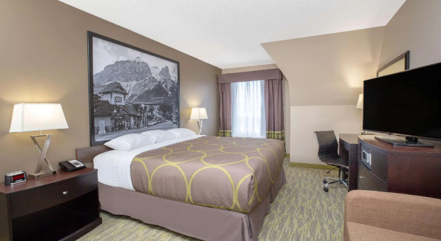 Standaard Tweepersoonskamer Super 8 by Wyndham Canmore