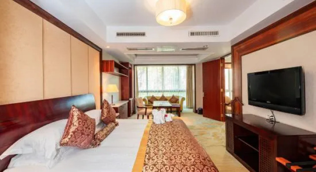 Perhe Sviitti Shaoxing Hotel Yonghe Manor