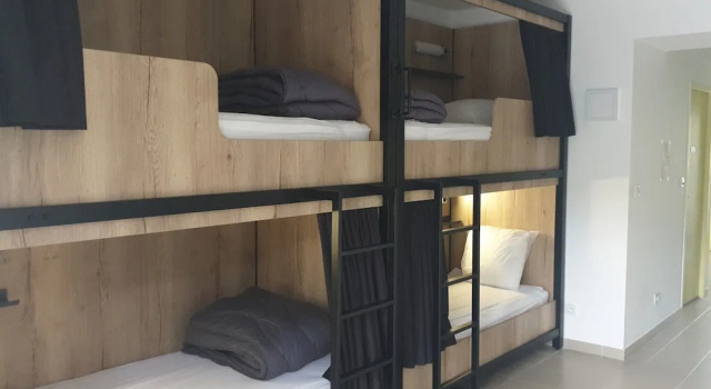 Семейный номер Standard c 1 комнатой Hostel Les Terrasses du Roc