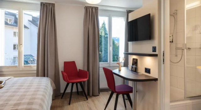 Camera doppia Economy Hotel Derby Interlaken - Action & Relax Hub