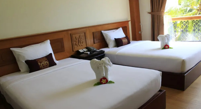 Номер Deluxe с балконом и с видом на сад Ca Ty Mui ne Beach Resort & Spa
