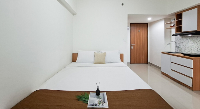 Serene Studio For 2 Pax At Cisauk Point Apartment