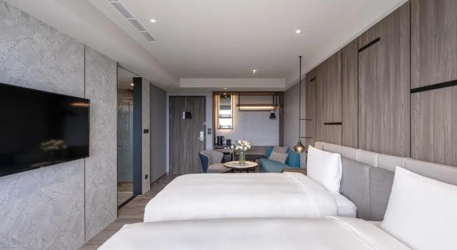 Двухместный номер Deluxe с видом на океан Lakeshore Hotel Hualien Taroko