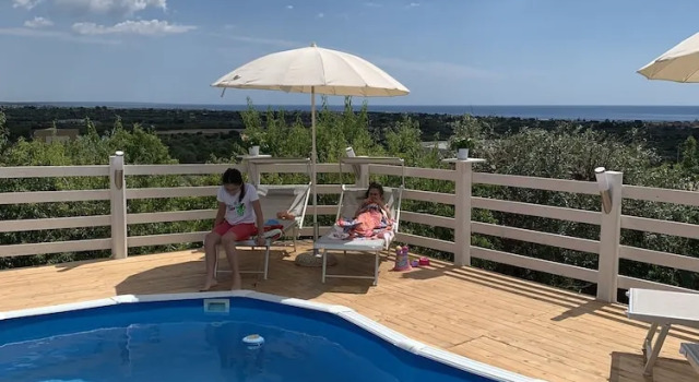 Семейные апартаменты с 2 комнатами Agriturismoeloropizzuta