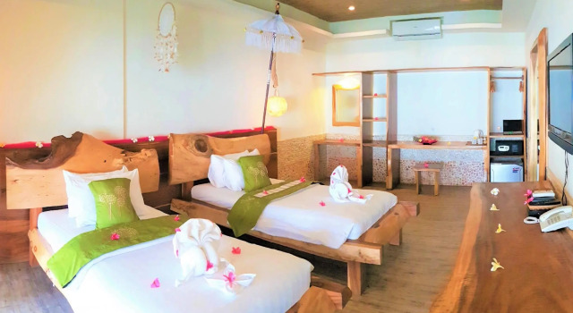 Двухместный номер Deluxe Samba Villas Beachfront View