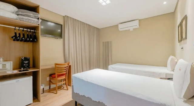 Одноместный номер Superior Araçatuba Plaza Hotel