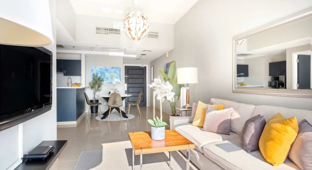 Silkhaus Concorde Tower 1BR Near Almas East Lake, Забронировать Апартаменты/квартира Дубай Эмират Дубай, рядом с Станция метро Jumeirah Lake Towers