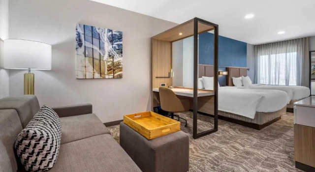Четырёхместный люкс SpringHill Suites Anaheim Placentia/Fullerton