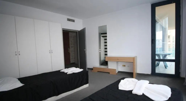 Апартаменты с 2 комнатами с балконом Riviera Blue Hotel
