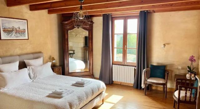Номер Superior La Gomerie Chambres dHotes