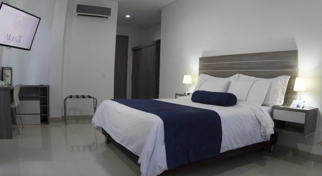 Семейный номер Standard Дуплекс с балконом Hotel Altamar Cartagena