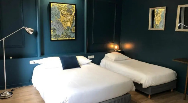 Номер Standard Logis Hôtel lAbricotine