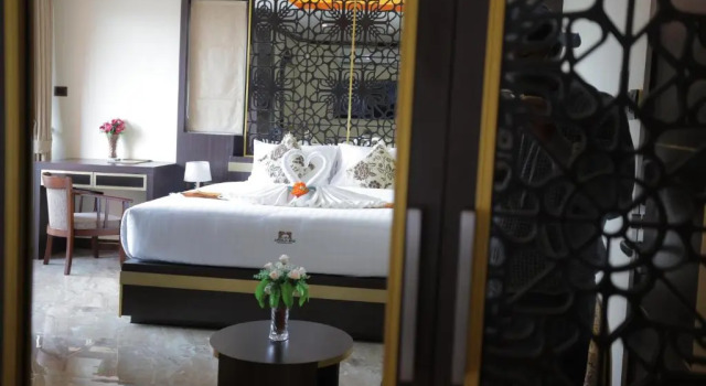 Двухместный номер Deluxe с частичным видом на море BAB ALHARA HOTEL