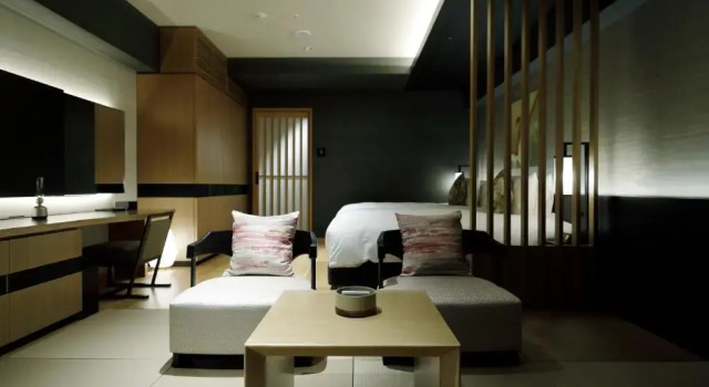 Двухместная номер Japanese Style Deluxe with Open-air Bath West Wing Hakone Gora KARAKU