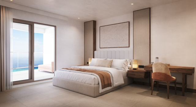 Двухместный номер Deluxe с балконом и с видом на океан Kaani Haven Beach