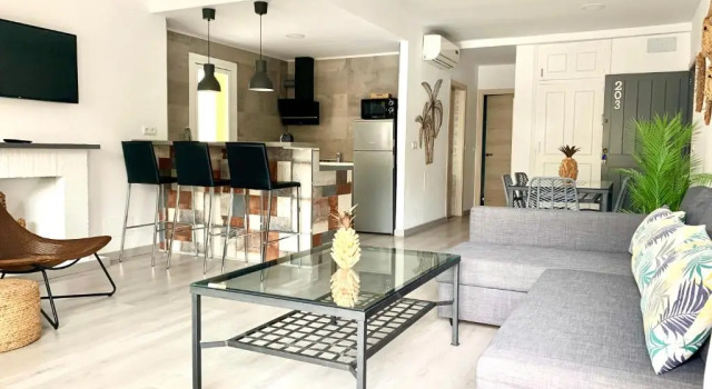 Апартаменты с 2 комнатами Apartamentos Las Palmeras