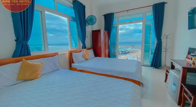 Четырёхместный номер Standard с балконом Binh Yen Motel
