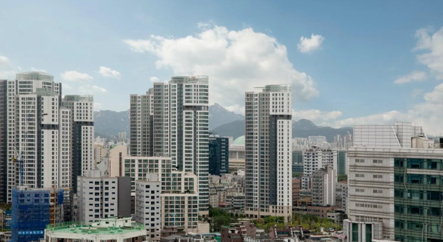 Двухместный номер Premier Courtyard By Marriott Seoul Times Square
