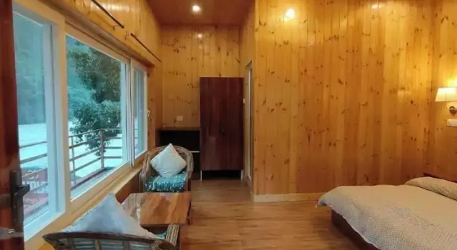 Номер Deluxe Anand-Ganga Yoga Guesthouse
