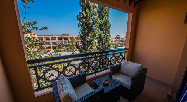 Двухместный номер Standard с видом на бассейн Zalagh Kasbah Hotel & Spa