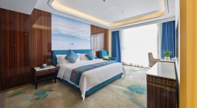 Люкс Business Jinhao International Hotel (Liuzhou Five-Star Pedestrian Street Diwang Xintiandi Branch)