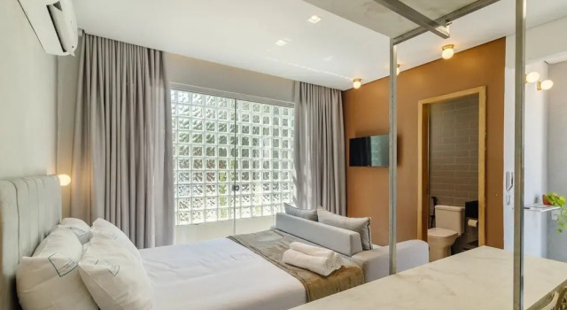 Functional Studio in Goiania - Slv0011, Забронировать Апартаменты/квартира Отели Гояния с парковкой, рядом с Zoroastro Artiaga Museum, Парковка