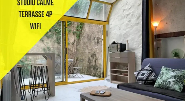 Апартаменты c 1 комнатой Studio N5 Terrasse HyperCentre
