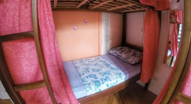 Кровать в общем номере (женский номер) Red Monkey Hostel Barra Funda