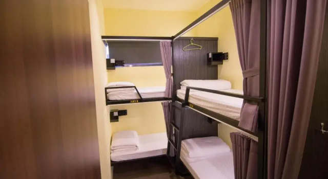 Camera quadrupla Backpackers Hostel - Taipei Changchun