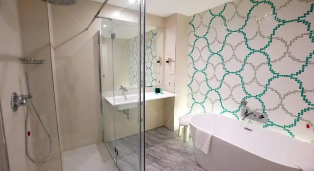 Двухместный номер Deluxe с видом на море Grand Hotel Terme