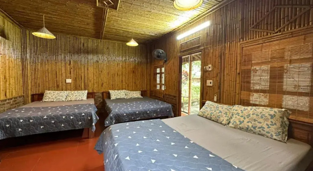 Семейное бунгало Ninh Binh Bamboo Farmstay