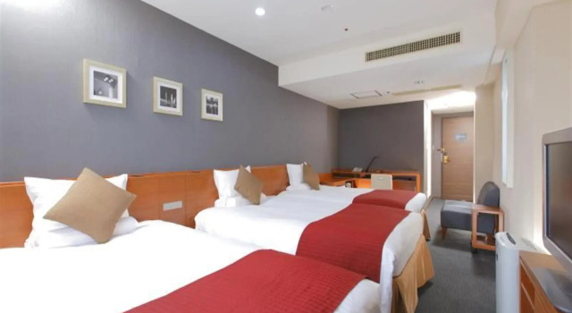 Трёхместный номер Standard HOTEL MYSTAYS Nagoya Sakae -Renewed in September 2026 All Guest Rooms & Breakfast