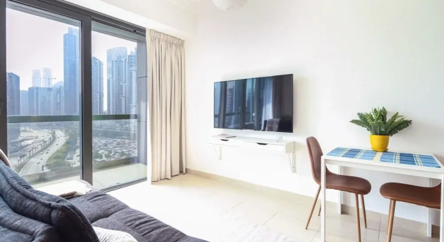 Spacious Studio in new 8 Boulevard Walk!, Забронировать Апартаменты/квартира Даунтаун Дубай , рядом с Дубайский аквариум