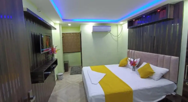 Двухместный номер Deluxe с видом на город Goroomgo Tulsi Aangan Patna