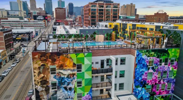 Номер Standard Relaxing Couples Getaway Heart of Crossroads Art District 333