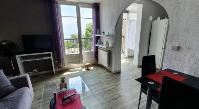Апартаменты Appartement VUE MER avec parking gratuit sur place