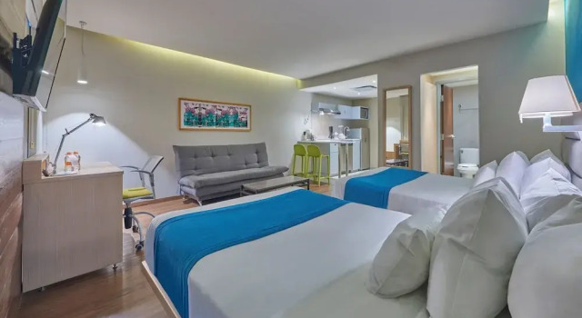 Четырёхместный люкс City Express by Marriott Playa del Carmen