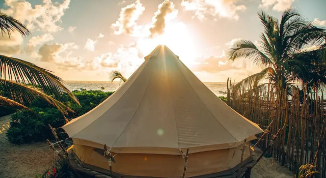 Tenda con vista Glamp Ikal Tulum